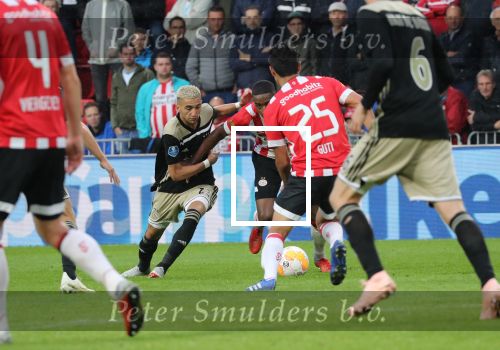Eindhoven, 23 September 2018 PSV-AJAX Kompetitie, Seizoen 2018-2019 Eindstand 3-0
Hakam Ziyech