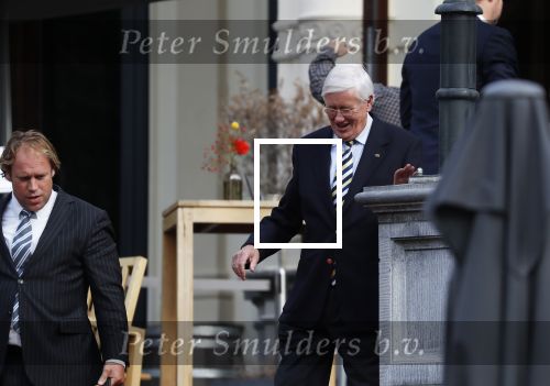 Amsterdam 16 september 2018
Hans Wiegel na opnames in het vondelpark.