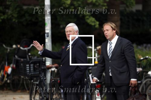Amsterdam 16 september 2018
Hans Wiegel na opnames in het vondelpark.