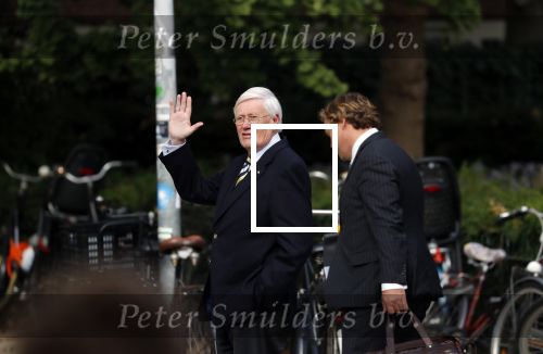 Amsterdam 16 september 2018
Hans Wiegel na opnames in het vondelpark.