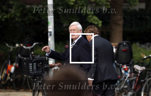 Amsterdam 16 september 2018
Hans Wiegel na opnames in het vondelpark.