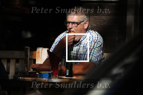 Amsterdam 17 september 2018
Hans v d Togt geniet van sigaretje bitterballen en een biertje op terras.
