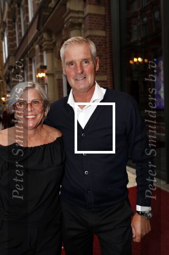Amsterdam 10 september 2018
Feest Sjaak Swart in het nieuwe delamar theater. Heini Otto met zijn vrouw
