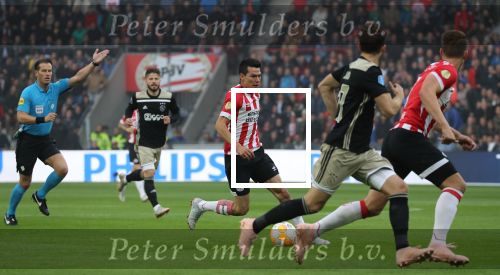 Eindhoven, 23 September 2018 PSV-AJAX Kompetitie, Seizoen 2018-2019 Eindstand 3-0
Hirving Lozano