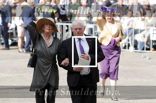Den Haag 18 september 2018
Prinsjesdag 2018 op het binnenhof. Komning Willem Alexander Koningin Maxima Prins Constantijn en Prinses Laurentien zijn aanwezig. Jan nagel met partner