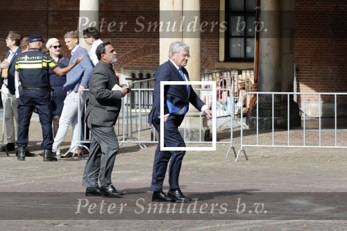 Den Haag 18 september 2018
Prinsjesdag 2018 op het binnenhof. Komning Willem Alexander Koningin Maxima Prins Constantijn en Prinses Laurentien zijn aanwezig. Jan v Zanen