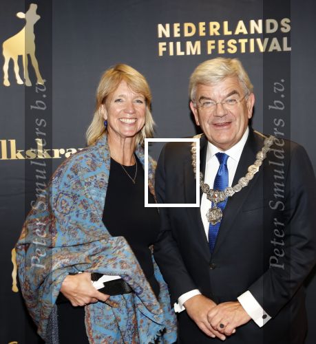 Utrecht 27 september 2018
Openingsavond Nederlandse Filmdagen in schouwburg Utrecht. Jan v Zanen met een collega