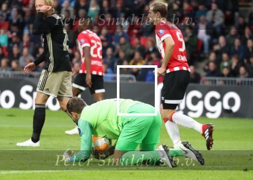 Eindhoven, 23 September 2018 PSV-AJAX Kompetitie, Seizoen 2018-2019 Eindstand 3-0
Jeroen Zoet