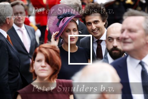 Den Haag 18 september 2018
Prinsjesdag 2018 op het binnenhof. Komning Willem Alexander Koningin Maxima Prins Constantijn en Prinses Laurentien zijn aanwezig. Jesse Klaver met zijn vrouw