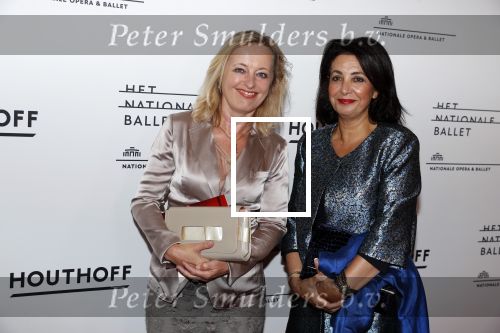 Amsterdam 8 september 2018
Premiere Nationaal Ballet in de stopera.
politica Jet Bussemaker en Khadija Arib