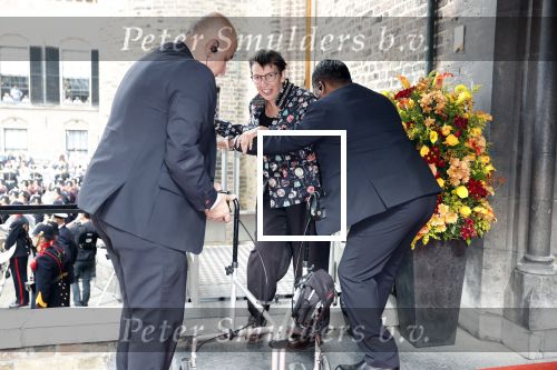 Den Haag 18 september 2018
Prinsjesdag 2018 op het binnenhof. Komning Willem Alexander Koningin Maxima Prins Constantijn en Prinses Laurentien zijn aanwezig. Jette Klijnsma