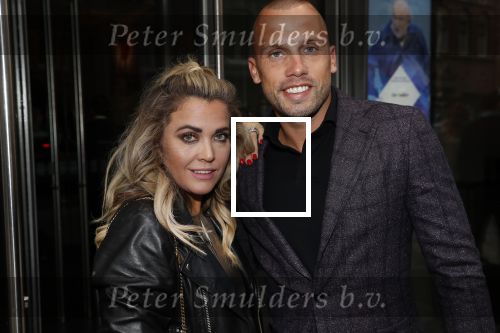 Amsterdam 10 september 2018
Feest Sjaak Swart in het nieuwe delamar theater. Johnny Heitinga en zijn vrouw Charlotte