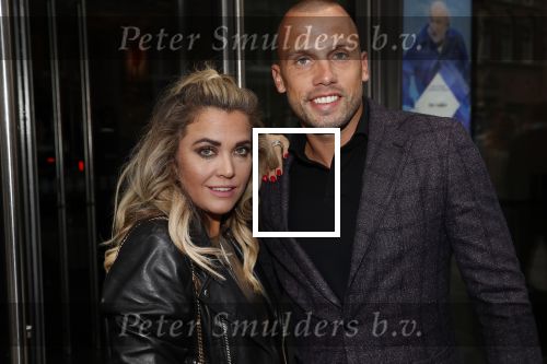 Amsterdam 10 september 2018
Feest Sjaak Swart in het nieuwe delamar theater. Johnny Heitinga en zijn vrouw Charlotte