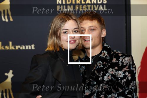 Utrecht 27 september 2018
Openingsavond Nederlandse Filmdagen in schouwburg Utrecht. Jonas Smulders met vriendin