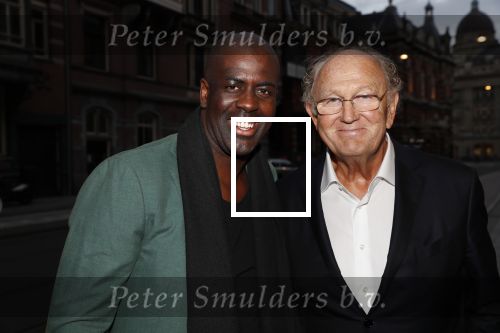 Amsterdam 10 september 2018
Feest Sjaak Swart in het nieuwe delamar theater. Joop v d Ende met zijn schoonzoon Vincent