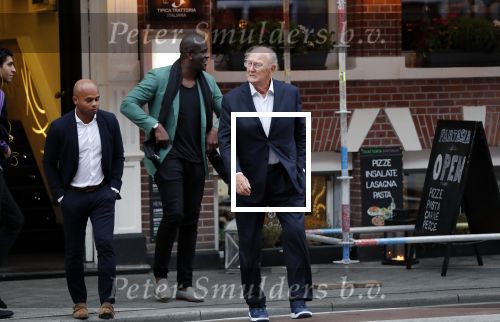 Amsterdam 10 september 2018
Feest Sjaak Swart in het nieuwe delamar theater. Joop v d Ende met zijn schoonzoon Vincent
