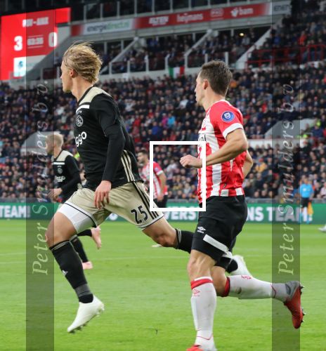 Eindhoven, 23 September 2018 PSV-AJAX Kompetitie, Seizoen 2018-2019 Eindstand 3-0
Kasper Dolberg