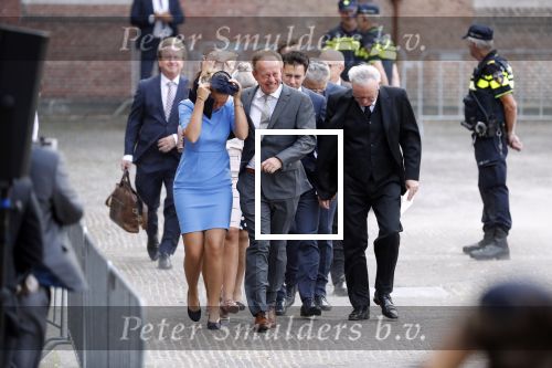 Den Haag 18 september 2018
Prinsjesdag 2018 op het binnenhof. Komning Willem Alexander Koningin Maxima Prins Constantijn en Prinses Laurentien zijn aanwezig. 
Kees v d Staaij met vrouw