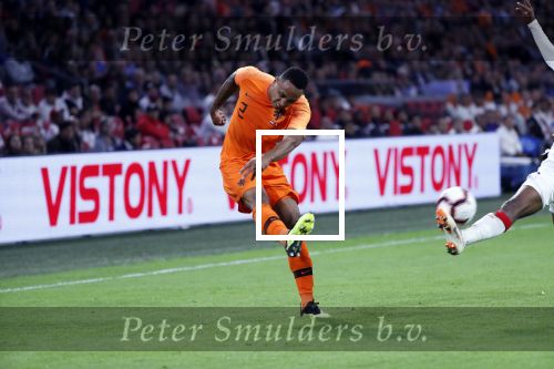 Amsterdam 6 september 2018
Kenny Tete tijdens Nederland-Peru 2-1 in de arena .