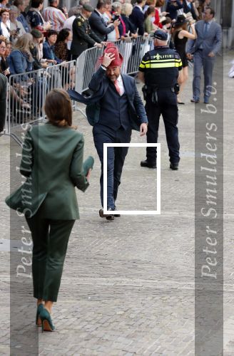 Den Haag 18 september 2018
Prinsjesdag 2018 op het binnenhof. Komning Willem Alexander Koningin Maxima Prins Constantijn en Prinses Laurentien zijn aanwezig. Klaas Dijkhoff kwam met zijn vrouw
