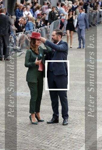 Den Haag 18 september 2018
Prinsjesdag 2018 op het binnenhof. Komning Willem Alexander Koningin Maxima Prins Constantijn en Prinses Laurentien zijn aanwezig. Klaas Dijkhoff kwam met zijn vrouw