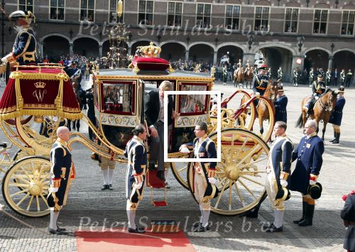 Den Haag 18 september 2018
Prinsjesdag 2018 op het binnenhof. Komning Willem Alexander Koningin Maxima Prins Constantijn en Prinses Laurentien zijn aanwezig.