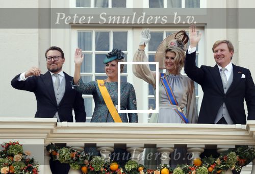 Den Haag 18 september 2018
Prinsjesdag 2018 op het binnenhof. Komning Willem Alexander Koningin Maxima Prins Constantijn en Prinses Laurentien zijn aanwezig.