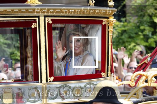 Den Haag 18 september 2018
Prinsjesdag 2018 op het binnenhof. Komning Willem Alexander Koningin Maxima Prins Constantijn en Prinses Laurentien zijn aanwezig.