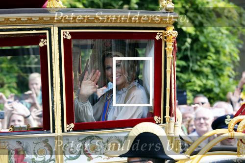 Den Haag 18 september 2018
Prinsjesdag 2018 op het binnenhof. Komning Willem Alexander Koningin Maxima Prins Constantijn en Prinses Laurentien zijn aanwezig.