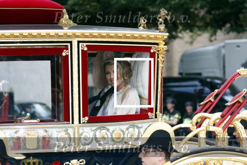Den Haag 18 september 2018
Prinsjesdag 2018 op het binnenhof. Komning Willem Alexander Koningin Maxima Prins Constantijn en Prinses Laurentien zijn aanwezig.