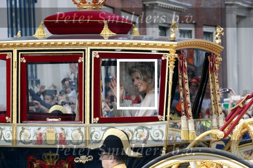 Den Haag 18 september 2018
Prinsjesdag 2018 op het binnenhof. Komning Willem Alexander Koningin Maxima Prins Constantijn en Prinses Laurentien zijn aanwezig.