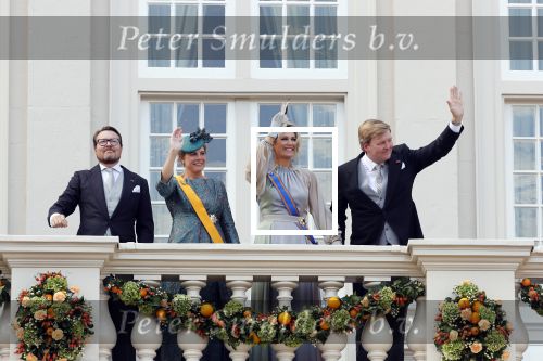 Den Haag 18 september 2018
Prinsjesdag 2018 op het binnenhof. Komning Willem Alexander Koningin Maxima Prins Constantijn en Prinses Laurentien zijn aanwezig.