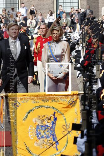 Den Haag 18 september 2018
Prinsjesdag 2018 op het binnenhof. Komning Willem Alexander Koningin Maxima Prins Constantijn en Prinses Laurentien zijn aanwezig.