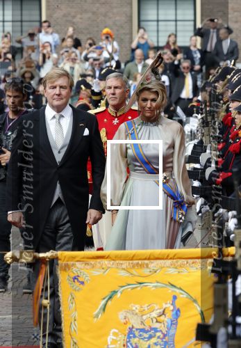 Den Haag 18 september 2018
Prinsjesdag 2018 op het binnenhof. Komning Willem Alexander Koningin Maxima Prins Constantijn en Prinses Laurentien zijn aanwezig.