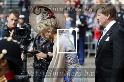 Den Haag 18 september 2018
Prinsjesdag 2018 op het binnenhof. Komning Willem Alexander Koningin Maxima Prins Constantijn en Prinses Laurentien zijn aanwezig.