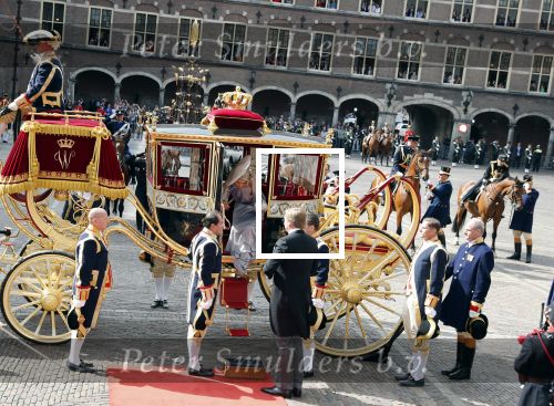 Den Haag 18 september 2018
Prinsjesdag 2018 op het binnenhof. Komning Willem Alexander Koningin Maxima Prins Constantijn en Prinses Laurentien zijn aanwezig.