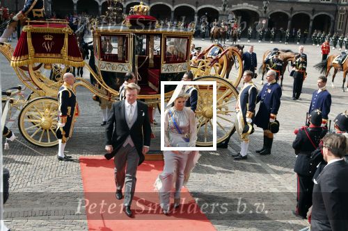 Den Haag 18 september 2018
Prinsjesdag 2018 op het binnenhof. Komning Willem Alexander Koningin Maxima Prins Constantijn en Prinses Laurentien zijn aanwezig.