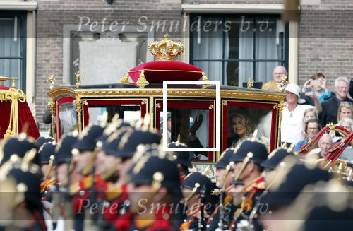 Den Haag 18 september 2018
Prinsjesdag 2018 op het binnenhof. Komning Willem Alexander Koningin Maxima Prins Constantijn en Prinses Laurentien zijn aanwezig.