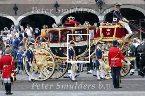 Den Haag 18 september 2018
Prinsjesdag 2018 op het binnenhof. Komning Willem Alexander Koningin Maxima Prins Constantijn en Prinses Laurentien zijn aanwezig.