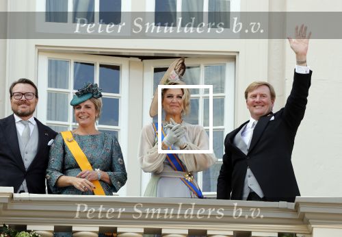 Den Haag 18 september 2018
Prinsjesdag 2018 op het binnenhof. Komning Willem Alexander Koningin Maxima Prins Constantijn en Prinses Laurentien zijn aanwezig. De moeder van Maxima Maria del Carmen Cerruti en haar broer Juan Zorrequieta waren ook aanwezig op paleis Noordeinde.