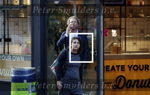 Amsterdam 17 september 2018
Leo Alkemade bellend op straat