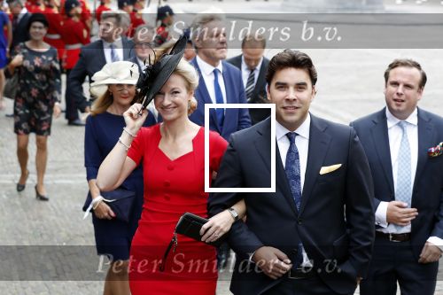 Den Haag 18 september 2018
Prinsjesdag 2018 op het binnenhof. Komning Willem Alexander Koningin Maxima Prins Constantijn en Prinses Laurentien zijn aanwezig. LÃ©on de Jong en partner