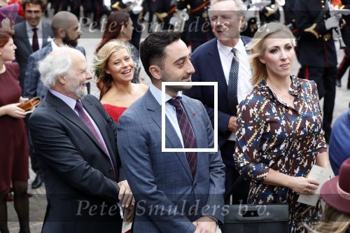 Den Haag 18 september 2018
Prinsjesdag 2018 op het binnenhof. Komning Willem Alexander Koningin Maxima Prins Constantijn en Prinses Laurentien zijn aanwezig. Lilian Marijnissen met â€¦