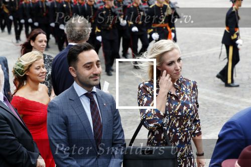 Den Haag 18 september 2018
Prinsjesdag 2018 op het binnenhof. Komning Willem Alexander Koningin Maxima Prins Constantijn en Prinses Laurentien zijn aanwezig. Lilian Marijnissen met â€¦
