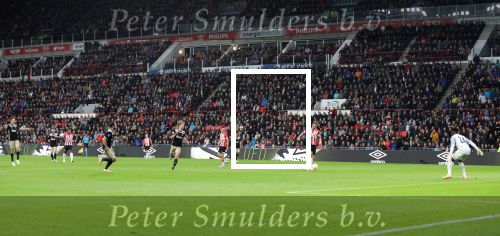 Eindhoven, 23 September 2018 PSV-AJAX Kompetitie, Seizoen 2018-2019 Eindstand 3-0
Luuk de Jong scoort 2-0