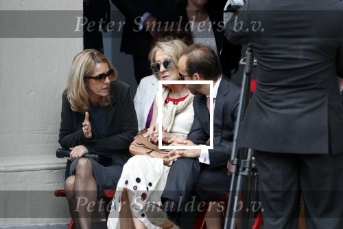 Den Haag 18 september 2018
Prinsjesdag 2018 op het binnenhof. Komning Willem Alexander Koningin Maxima Prins Constantijn en Prinses Laurentien zijn aanwezig. De moeder van Maxima Maria del Carmen Cerruti en haar broer Juan Zorrequieta waren ook aanwezig.