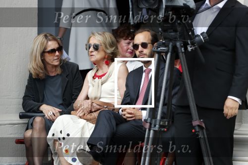 Den Haag 18 september 2018
Prinsjesdag 2018 op het binnenhof. Komning Willem Alexander Koningin Maxima Prins Constantijn en Prinses Laurentien zijn aanwezig. De moeder van Maxima Maria del Carmen Cerruti en haar broer Juan Zorrequieta waren ook aanwezig.