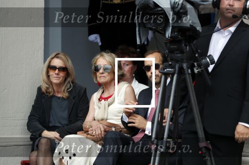Den Haag 18 september 2018
Prinsjesdag 2018 op het binnenhof. Komning Willem Alexander Koningin Maxima Prins Constantijn en Prinses Laurentien zijn aanwezig. De moeder van Maxima Maria del Carmen Cerruti en haar broer Juan Zorrequieta waren ook aanwezig.