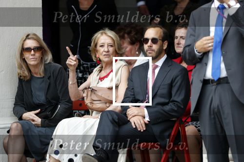 Den Haag 18 september 2018
Prinsjesdag 2018 op het binnenhof. Komning Willem Alexander Koningin Maxima Prins Constantijn en Prinses Laurentien zijn aanwezig. De moeder van Maxima Maria del Carmen Cerruti en haar broer Juan Zorrequieta waren ook aanwezig.