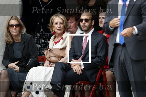 Den Haag 18 september 2018
Prinsjesdag 2018 op het binnenhof. Komning Willem Alexander Koningin Maxima Prins Constantijn en Prinses Laurentien zijn aanwezig. De moeder van Maxima Maria del Carmen Cerruti en haar broer Juan Zorrequieta waren ook aanwezig.